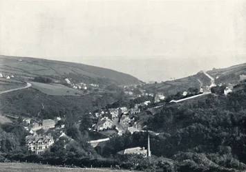 Laxey - Algemeen Uitzicht, 1895