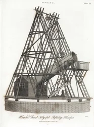 De grote telescoop van Herschel