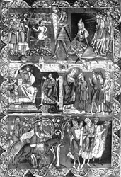 Blad uit een Bijbel. Winchester, ca. 1160-1170, 1930