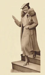 Vertrek van nr. 3 Belgrave Square voor de doop van Prinses Alexandra, 9 februari 1937