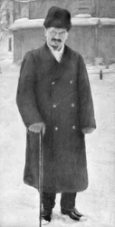 Leon Trotski in Brest-Litovsk, 7 januari 1918, 1929