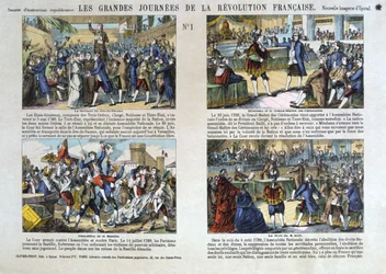 Les Grandes Journées de la Révolution Française, Revolutie van 1789, Frankrijk
