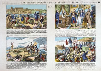 Les Grandes Journées de la Révolution Française, Revolutie van 1789, Frankrijk