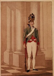 Lijfwacht Grenadier ten tijde van Keizerin Catharina II