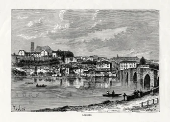 Limoges, Frankrijk, 1879