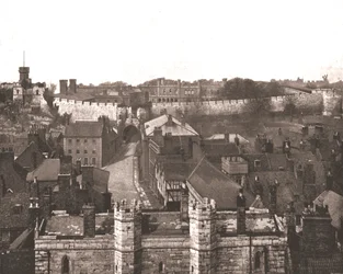 Lincoln Castle, Lincolnshire, 1894