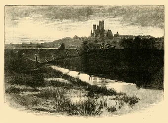 Lincoln, vanaf Witham Bank, 1898
