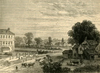 Lisson Green in de Achttiende Eeuw, ca. 1876