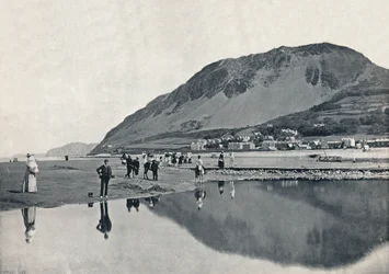Llanfairechan - Het dorp en de Penmaenmawr-berg