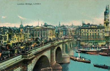 London Bridge, Londen, c1910