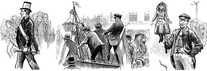 Staking van Londense dokwerkers, september 1889