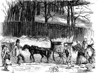 Londense ijskarren, 1850