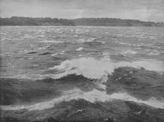 Long Sault Rapids, Rivier St. Lawrence, ca. 1897