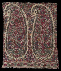 Lang sjaalfragment, 1820-1825
