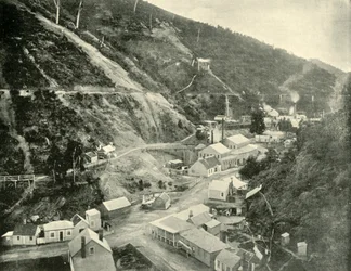Long Tunnel Goudmijn, Walhalla, 1901