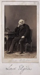 Lord Elgin, Britse diplomaat, ca. 1860