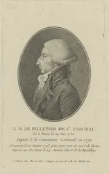 Louis-Michel Le Peletier, Marquis de Saint-Fargeau 1760-1793, 1790s