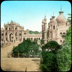 Lucknow, India, eind 19e of begin 20e eeuw