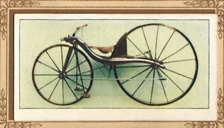 Macmillans hefboom-aangedreven fiets, 1839
