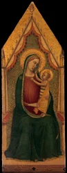 Madonna en Kind op de Troon, ca. 1335-39