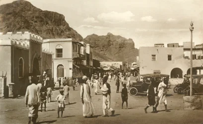 Hoofdstraat, Krater, Aden, ca. 1918-1939