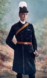 Generaal-majoor John Talbot Coke, bevelhebber van de 10e Brigade, Zuid-Afrika Veldmacht