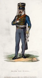 Majoor von Schill, 1810