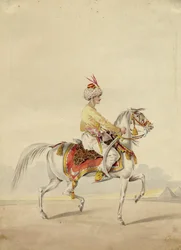 Mamluk te paard, ca. 1825