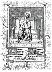 Man van smarten, of Christus toont het teken van het kruis, 1870