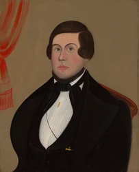 Man met gouden potlood, ca. 1850