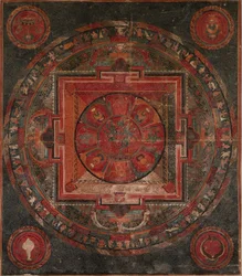 Mandala, laat 15e eeuw