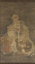 Manjushri Zittend op een Leeuw, 1368-1644