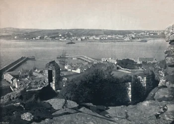 Marazion - Algemeen Uitzicht, Haven, 1895