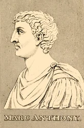 Marcus Antonius, 83-30 v.Chr., 1830
