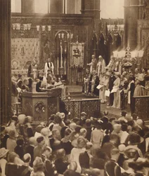 Getrouwd in Westminster Abbey, 26 april 1923