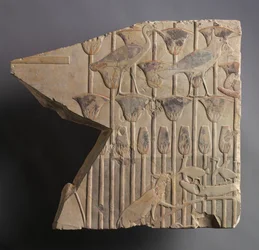 Moerasscène met kat en vogels, circa 667-647 v.Chr.