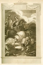 Maarschalk Blücher bij de Slag bij Ligny, 16 juni 1815, 1816