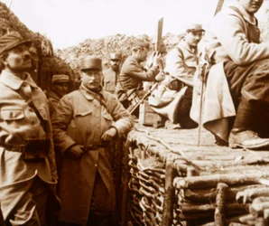 Marteau loopgraven, Carency, Noord-Frankrijk, ca. 1914-1918
