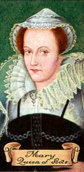 Mary, Queen of Scots, uit een serie sigarettenkaartjes, 1935