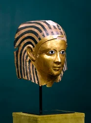 Masker van een oude Egyptische mummie