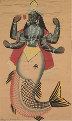 Matsya, Vis Avatara van Vishnu, 1800s