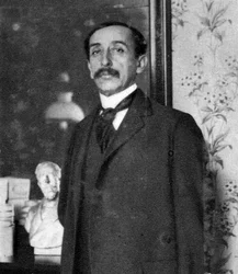 Maurice Barres, Franse journalist, romanschrijver en politicus, 1914