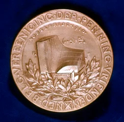 Medaille ter herdenking van de Nederlandse natuurkundige Johannes Diderik van der Waals