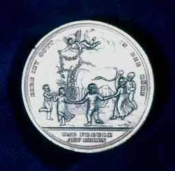 Medaille ter herdenking van de ontdekking van de pokkenvaccinatie in 1796, 1800