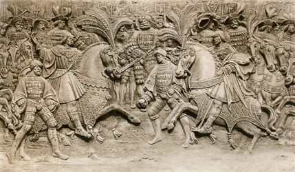 Ontmoeting van Hendrik VIII en Frans I, op het Veld van Goudlaken