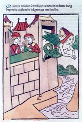 Melusine vliegt weg