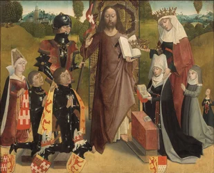 Gedenkplaat van Heer Raas van Haamstede, tussen 1452 en 1465