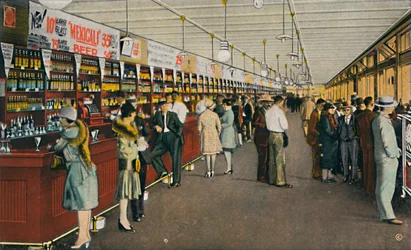 Mexicali Beer Hall, De langste bar ter wereld, c1939