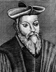 Michel Nostradamus 1503-1556, Franse arts en astroloog, 17e eeuw