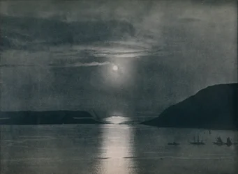Middernachtzon in Hammerfest, 1914